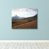 Monte Fitz Roy und Monte Cerro Torre Leinwanddruck (Insitu (Holzboden))