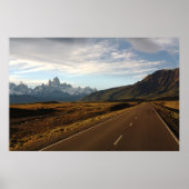 Monte Fitz Roy und Monte Cerro Torre Poster (Vorne)