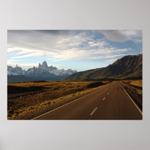 Monte Fitz Roy und Monte Cerro Torre Poster