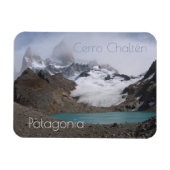 Monte Fitzroy und Glacier, Patagonia Magnet (Horizontal)