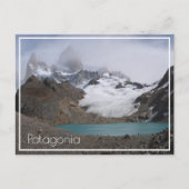 Monte Fitzroy und Glacier, Patagonia Postkarte (Vorderseite)