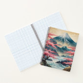 Monte Fuji y Sakura Notizblock (Innenseite)