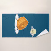 Monte Herbst Festival Moon and Stars Badehandtuch (Badehandtuch)