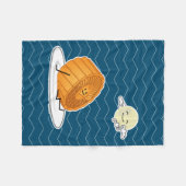 Monte Herbst Festival Moon and Stars Fleecedecke (Vorderseite (Horizontal))