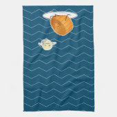 Monte Herbst Festival Moon and Stars Geschirrtuch (Vertikal)