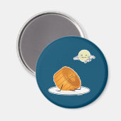 Monte Herbst Festival Moon and Stars Magnet (Vorderseite/Rückseite)