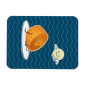 Monte Herbst Festival Moon and Stars Magnet (Horizontal)