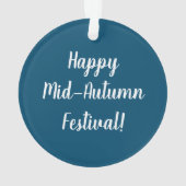 Monte Herbst Festival Moon and Stars Ornament (Rückseite)