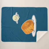 Monte Herbst Festival Moon and Stars Sherpadecke (Vorderseite (Horizontal))