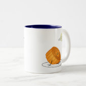 Monte Herbst Festival Moon and Stars Zweifarbige Tasse (VorderseiteRechts)