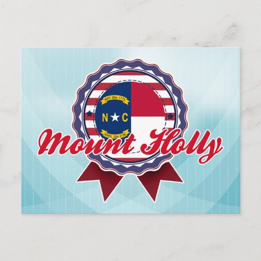 Monte Holly, NC Postkarte (Vorderseite)