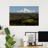 Monte Hood, Jonsrud Viewpoint, Sandy, Oregon Poster (Heimbüro)