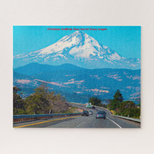Monte Hood Oregon. Jigsaw Puzzle