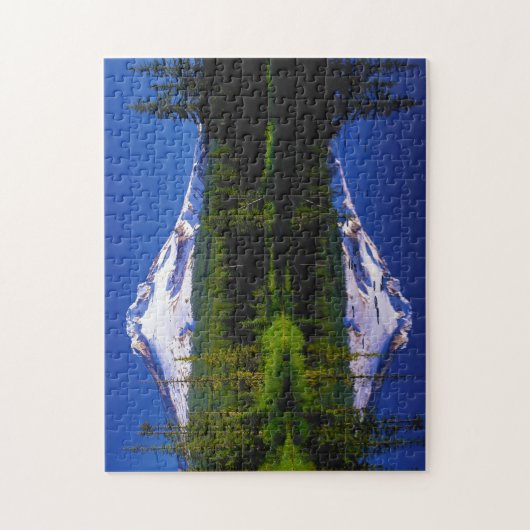 Monte Hood Oregon. Puzzle (Vertikal)