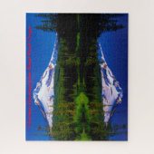 Monte Hood Oregon. Puzzle (Vertikal)