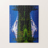 Monte Hood Oregon. Puzzle (Vertikal)