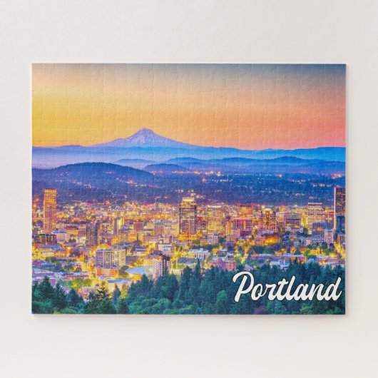 Monte Hood, Portland, Oregon Puzzle (Horizontal)