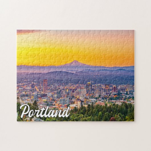 Monte Hood, Portland, Oregon Puzzle (Horizontal)