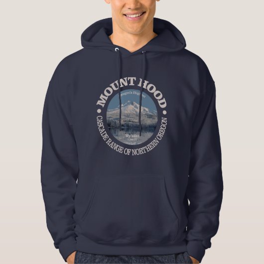 Monte Hood (Winter) Hoodie (Vorderseite)