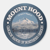 Monte Hood (Winter) Magnet (Vorne)