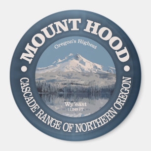 Monte Hood (Winter) Magnet