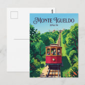 Monte Igueldo Standseilbahn Spanien Postkarte (Vorne/Hinten)