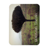 Monte Kilimanjaro, Candelabra Tree Magnet (Vertikal)
