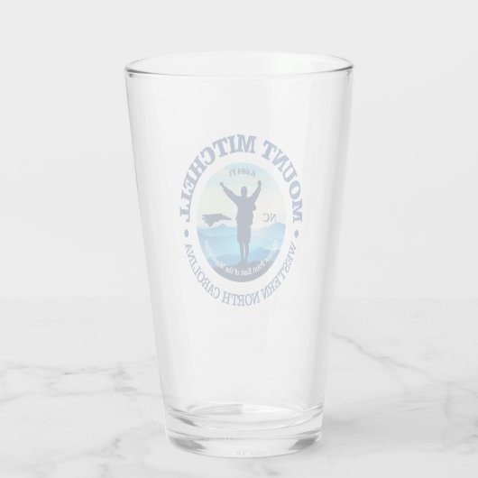 Monte Mitchell (V) Glas (Rückseite)