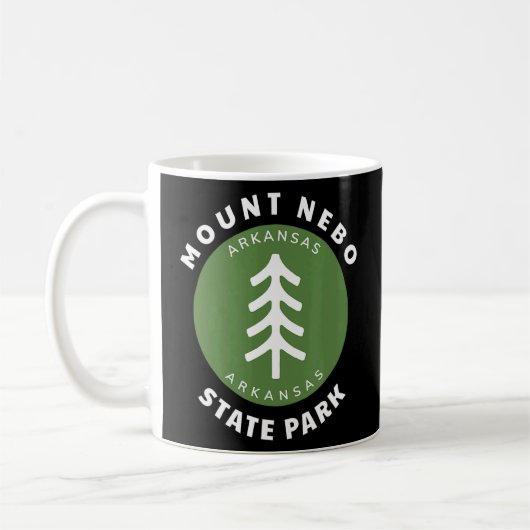Monte Nebo Staat Park Arkansas Urlaub Souvenir Kaffeetasse (Links)
