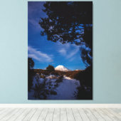 Monte Ngauruhoe aus dem Ruapehu Leinwanddruck (Insitu (Holzboden))