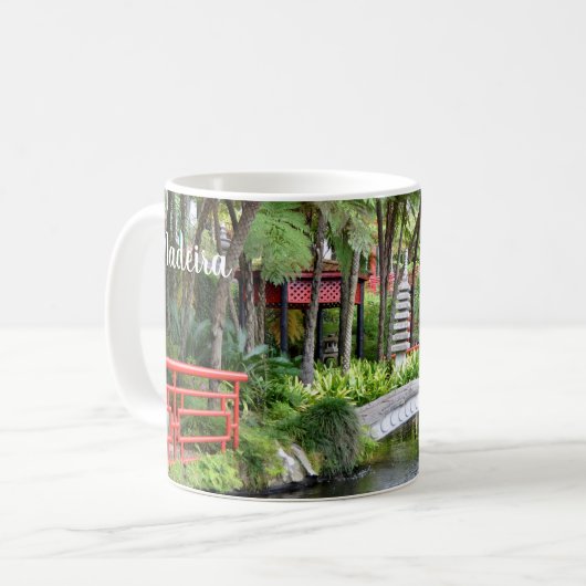 Monte Palace Madeira Tropische Gärten Kaffeetasse (Vorderseite Links)