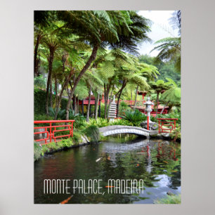 Monte Palace Tropical Gardens Poster