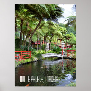 Monte Palace Tropical Gardens Poster