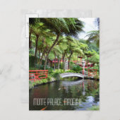 Monte Palace Tropical Gardens Postkarte (Vorne/Hinten)