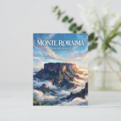 Monte Roraima Brasilien Postkarte (Stehend Vorderseite)