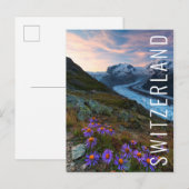 Monte Rosa Glacier | Schweiz Postkarte (Vorne/Hinten)
