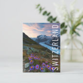 Monte Rosa Glacier | Schweiz Postkarte (Stehend Vorderseite)