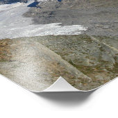 Monte Rosa, Schweizer Alpen Fotodruck (Ecke)