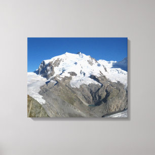 Monte Rosa, Schweizer Alpen Leinwanddruck