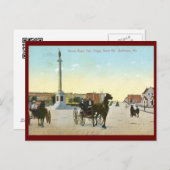 Monte Royal Ave, Baltimore Vintag Postkarte (Vorne/Hinten)