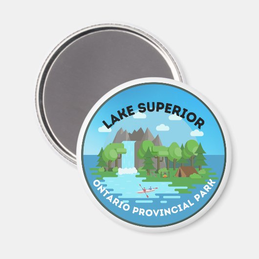 Monte San Giorgio Magnet (Vorderseite/Rückseite)