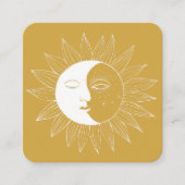 Monte San Giorgio Quadratische Visitenkarte (Vorderseite)