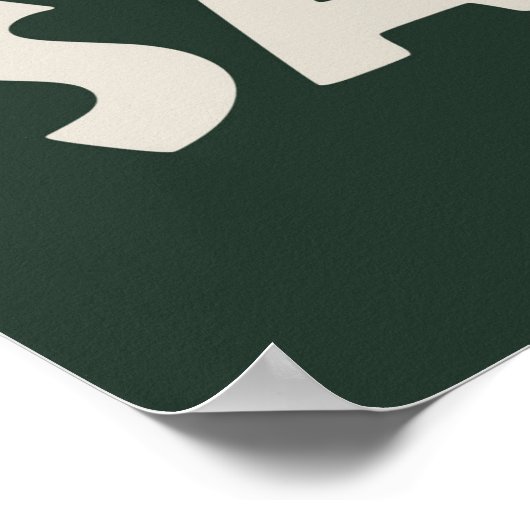 Monte San Salvatore - der Zuckerhut Poster (Ecke)