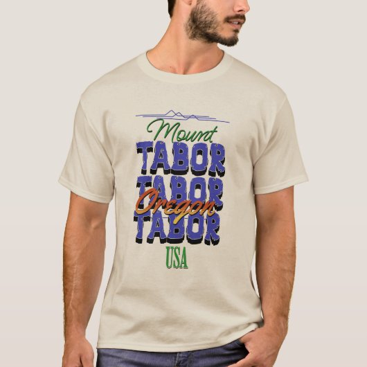 Monte Tabor, Oregon T-Shirt (Vorderseite)