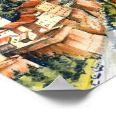 Monte Titano San Marino Pinakothek Züst Poster (Ecke)