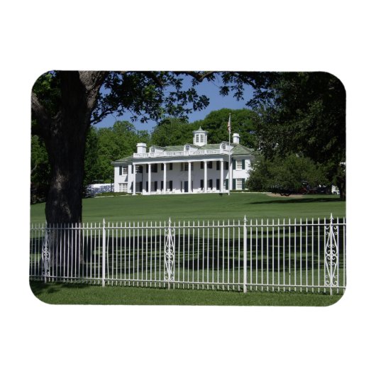 Monte Vernon Replik am White Rock Lake Magnet (Horizontal)