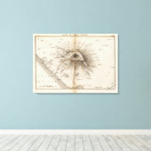 Monte Vesuve Leinwanddruck (Insitu (Holzboden))