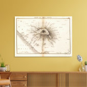 Monte Vesuve Leinwanddruck (Insitu (Wohnzimmer))