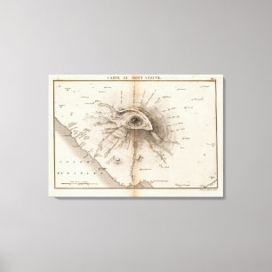 Monte Vesuve Leinwanddruck