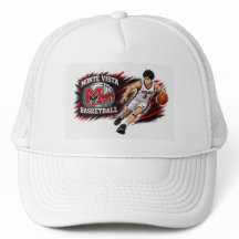 Monte Vista Basketball Anime Player Truckerhut 